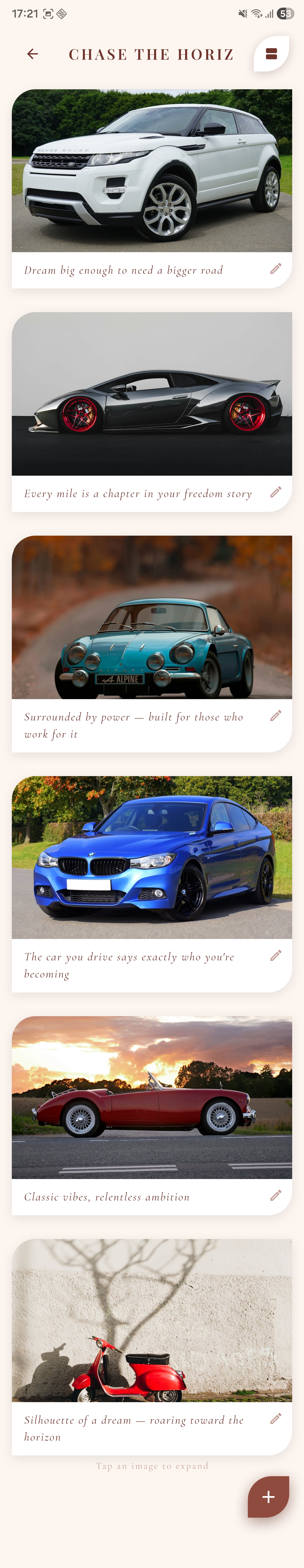 Vision Board Details